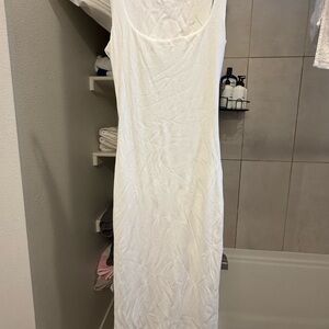 Superdown Ribbed White Top